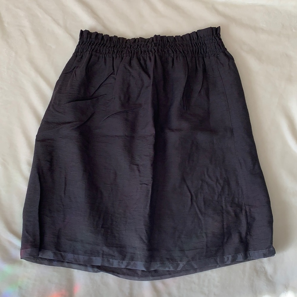 JCREW waist scrunch skirt